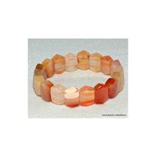 Бусики-Колечки Браслет Сердолик "Лилит" арт. бНСР-13(15)-18-2