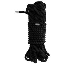 Dream Toys Черная веревка для бондажа BONDAGE ROPE - 10 м.