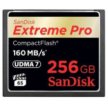 Карта памяти CF 256Gb Sandisk Extreme Pro 160 140 Mb s SDCFXPS-256G-X