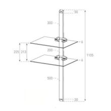Настенный кабель-канал Sonorous PL2620B SLV