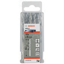 Bosch Standard HSS-G, DIN 338, 10 шт