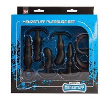 Dream Toys Набор для анальной стимуляции MENZSTUFF PLEASURE SET (черный)