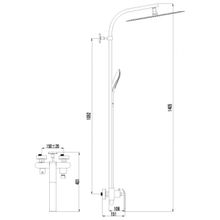 Душевая система Lemark Melange (LM4960CW)