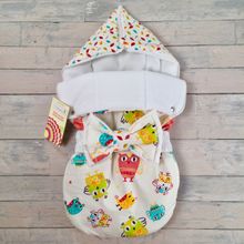 СуперМаМкет Конверт на выписку JustCute "Олимпиада" + бант (весна-осень) JCV-OLMP-BT