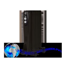 Масляный радиатор Ballu Classic black BOH CL-09BRN 2000 (9 секций)
