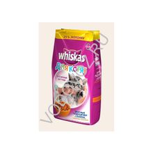 Whiskas для котят 2,4 кг молоко,индейка,морковь