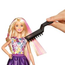 Barbie (MATTEL) Barbie DWK49 Барби Игровой набор "Цветные локоны" DWK49