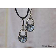 Сережки"замочки"