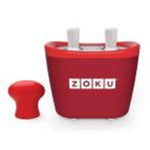 Zoku Набор для приготовления мороженого duo quick pop maker красный арт. ZK107-RD