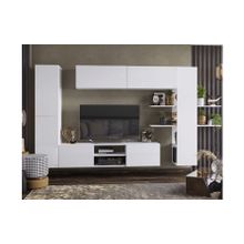 Case Гостиная Порту Белый Белый глянец