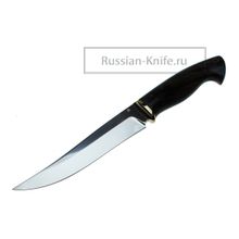 Нож "Осётр" (сталь К340), кап ореха, А.Чебурков