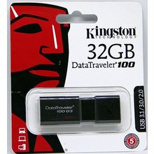 USB флешка 32GB Kingston DataTraveler 100 G3 USB 3.1 3.0 2.0
