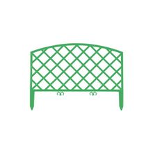 Забор декоративный зеленый Grinda "Плетень" 422207-G (24x320см)