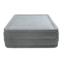 Двуспальная надувная кровать Intex 64418 "comfort-Plush High Rise Airbed" + насос (152х203х56см) (1122004)