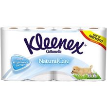 Kleenex Natural Care 8 рулонов в упаковке 3 слоя