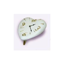 Часы "Сердце" (белый-золото) ANTARTIDEE