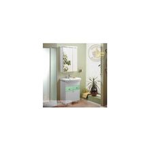 Акватон Комплект мебели Акватон Норма 65 бело-салатовый