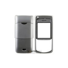 Корпус Class A-A-A Nokia 6681 серебро без средней части