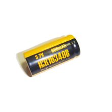 Аккумулятор ET ICR16340 3.7V 600mAh, незащищенный