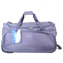 Travellers club Большая сумка на колесах GM025-2-26 серая