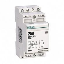 Модульный контактор МК-103 4P 4А 400 230 AC |  код.  18055DEK |  DEKraft