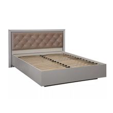 Олмеко Кровать с подъемным механизмом Беатрис 38.02-01 белый с серебром ID - 308029