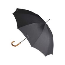 Зонт-трость Ferre, полуавтомат, черный коричневый