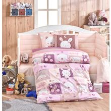 Комплект постельного белья (поплин) с одеялом "SNOOPY" розовый