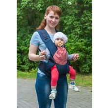 Чудо Чадо Бебимобиль Хип джинс с красным