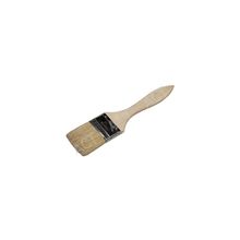 Кисть флейцевая "ВЯТКА", деревянная ручка, натуральная щетина, индивидуальная упаковка, 25мм