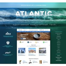 Корпоративный сайт — ROMZA: Atlantic