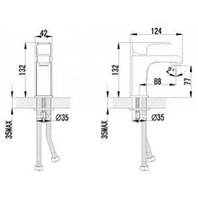 Смеситель Lemark plus Factor LM1606C для раковины