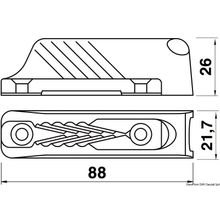 Osculati CLAMCLEATS CL 231, 56.231.00