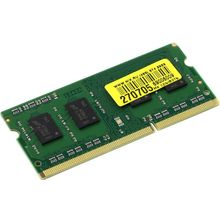 Модуль памяти   Crucial   CT51264BF160BJ   DDR3 SODIMM 4Gb    PC3-12800    (for  NoteBook)