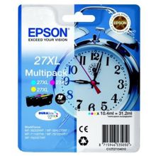 Картридж EPSON  (C13T27154022) для  WF7110 7610 7620, голубой пурпурный желтый