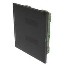 Practibox3 встраиваемый прозрачная дверь 2х12м земля | код 401703 | Legrand