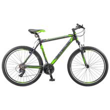 Велосипед STELS Navigator 610 V 26 V030 (2018) 18" Чёрный-салатовый LU071303