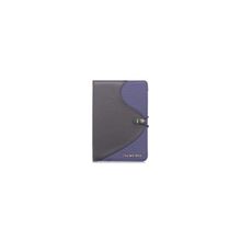чехол PocketBook S-style LUX (VPB-Sf622Blue) для 622 Touch кож-зам   ткань, black   синий