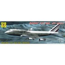 МОДЕЛИСТ Сборная модель Самолет Боинг 747-400 Эйр Франс,1:300 (230032)