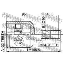 Шрус Внутренний Nissan Febest арт. 0211N16