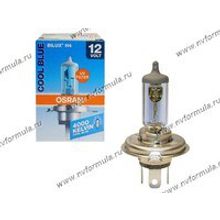 Лампа галоген 12V Н4 60 55W P43t OSRAM белая 64193CBI