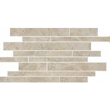 KERAMA MARAZZI SG188 002 Бордюр Ровиго серый светлый мозаичный 50,2х25х9,5