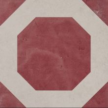 Abk Docks Decoro Combi 4 Beige Rosso Rett 30x30 см