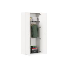 Алмаз. Любимый дом Милтон Шкаф двустворчатый (Белый)