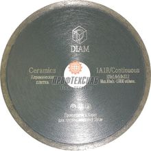 Diam Алмазный диск для плитки Diam Ceramics 1A1R Корона 125