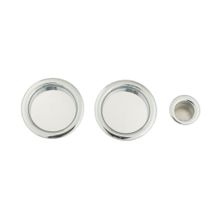 Ручки для раздвижных дверей купе Venezia U199 (пара) Хром полированный