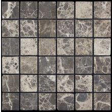 Мозаика Natural Adriatica M022-48T (Emperador Dark) 48х48 30,5х30,5