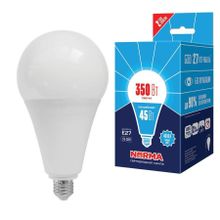 Volpe Лампа LED сверхмощная Volpe E27 45W 4000K матовая LED-A120-45W 4000K E27 FR NR UL-00005611 ID - 235688