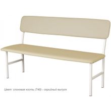 Банкетка медицинская со спинкой МД БС