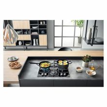 Встраиваемая газовая варочная панель Hotpoint HAGS 61F BK Черный